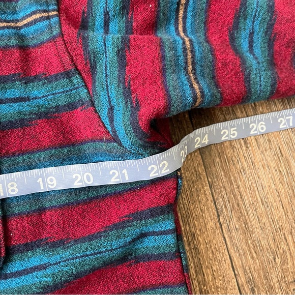 Vintage Pendleton lobo aztec southwestern western wool button front shirt large - Picture 5 of 9